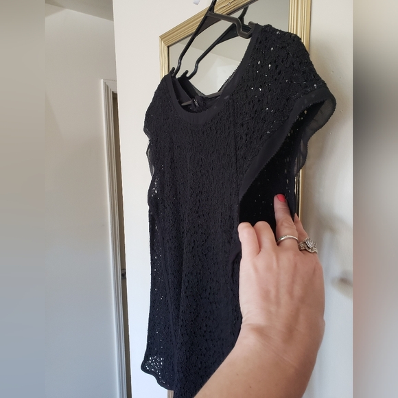 NWOT banana Republic full lace overlay top - Picture 16 of 16